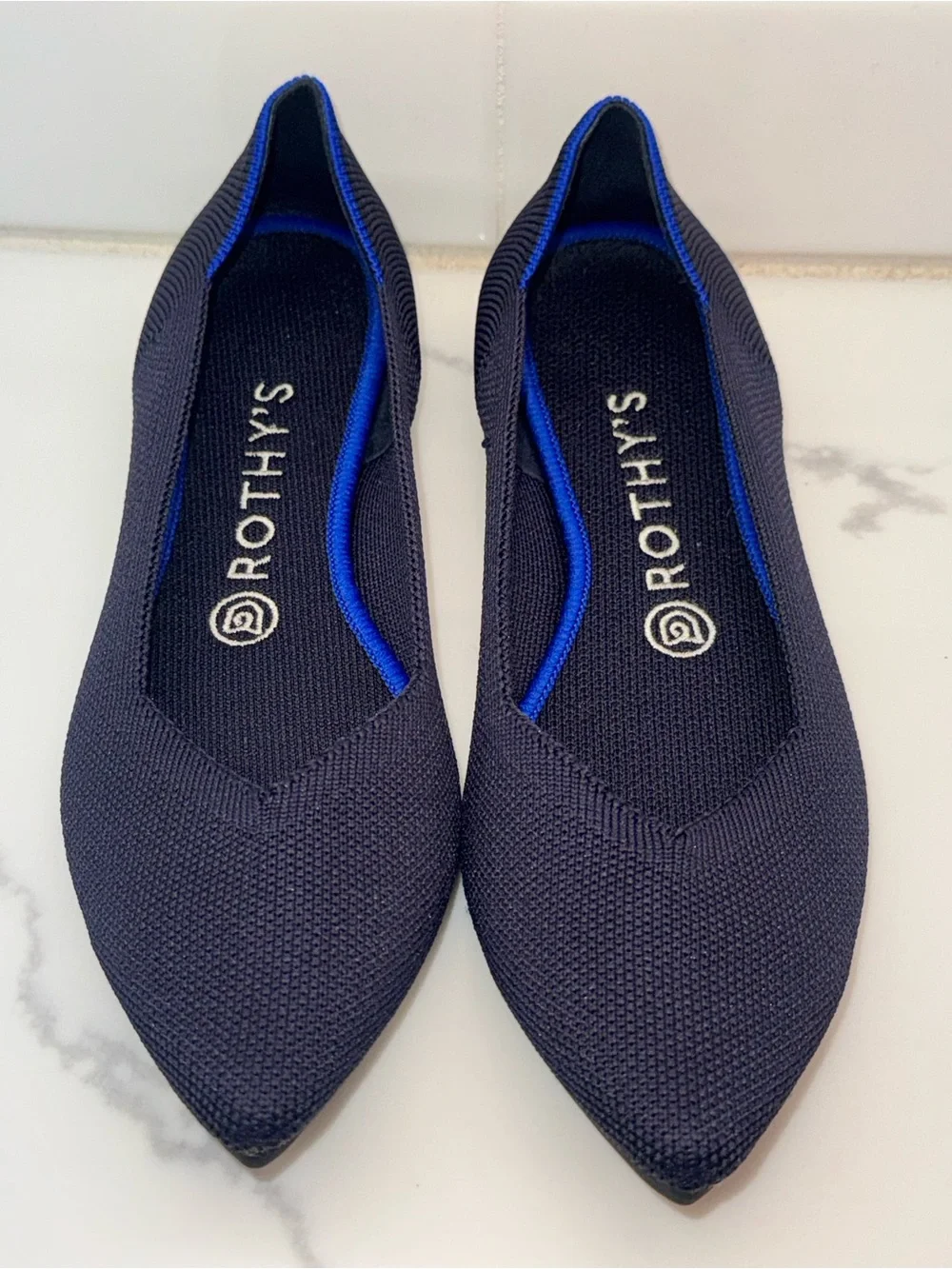 Rothy’s Navy Blue Shoes Size 8
